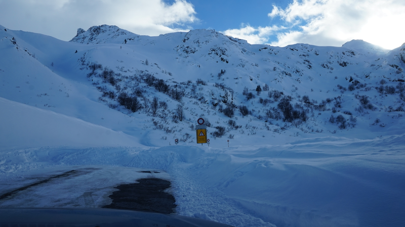 Saint Bernard pass entry. 17:02
